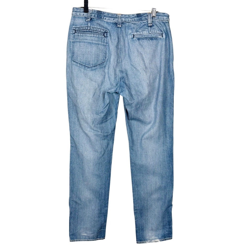 Rag & Bone Trouser Jeans Women's 31 Straight Leg Medium Wash Denim Made in USA - Picture 3 of 12